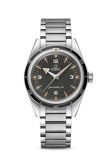 Omega Seamaster 300 Master Co-Axial Stainless Steel / Black / Bracelet / 60th Anniversary